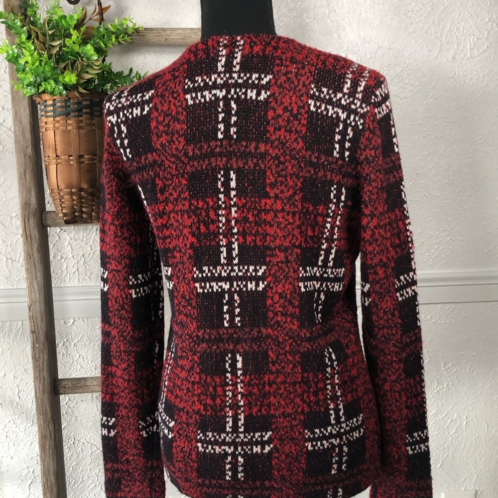 CHAPS Jacket Blazer Plaid Zip Up Multi Style Jacket Casual Business NWT - Picture 6 of 16